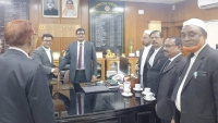 ভোলা জেলা প্রশাসকের সাথে আইনজীবী সমিতির মতবিনিময়